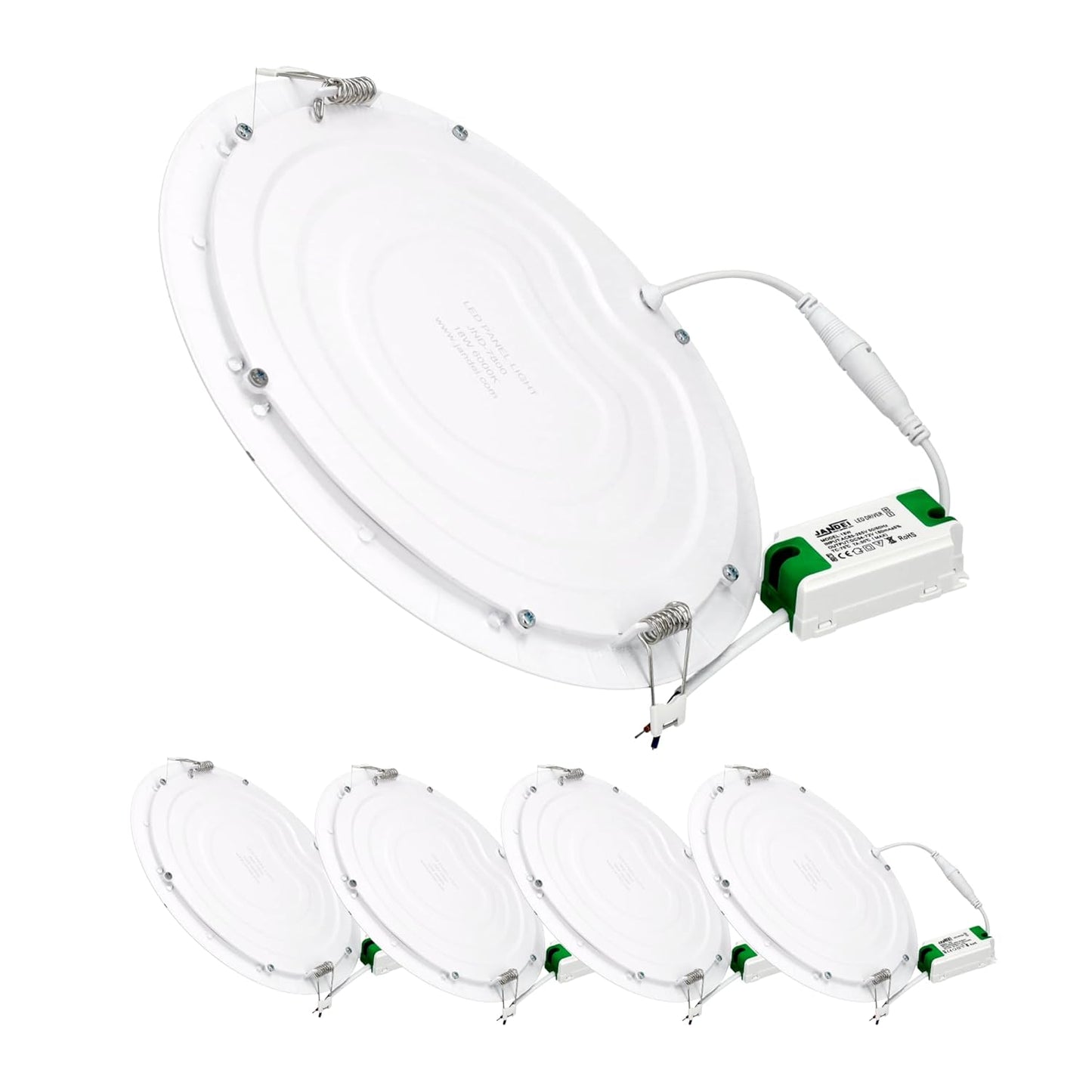 LED-Einbau-Downlights, Warmes weiss 3000k