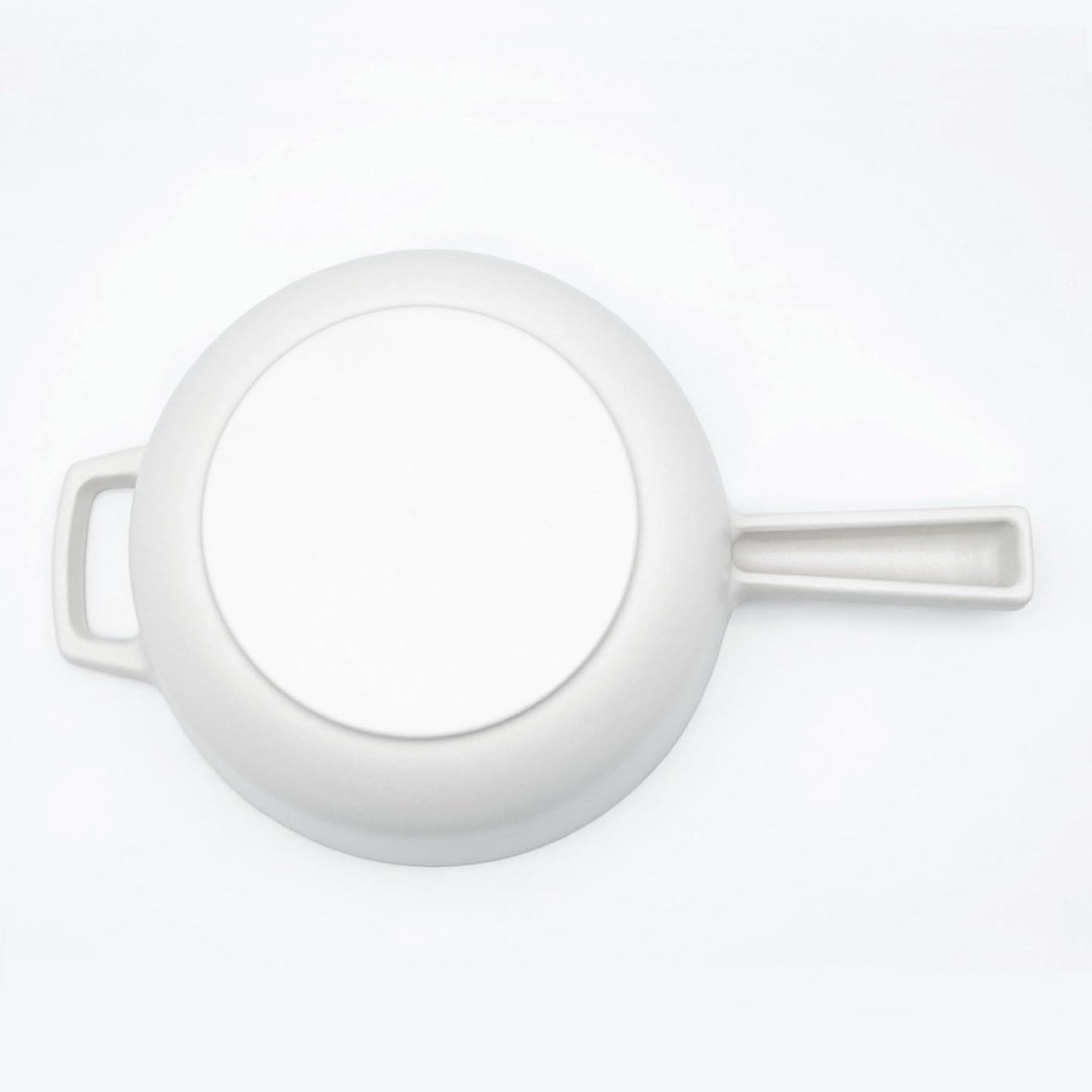 Fondue Topf für 6 Personen, Cremeweiss Ersatztopf