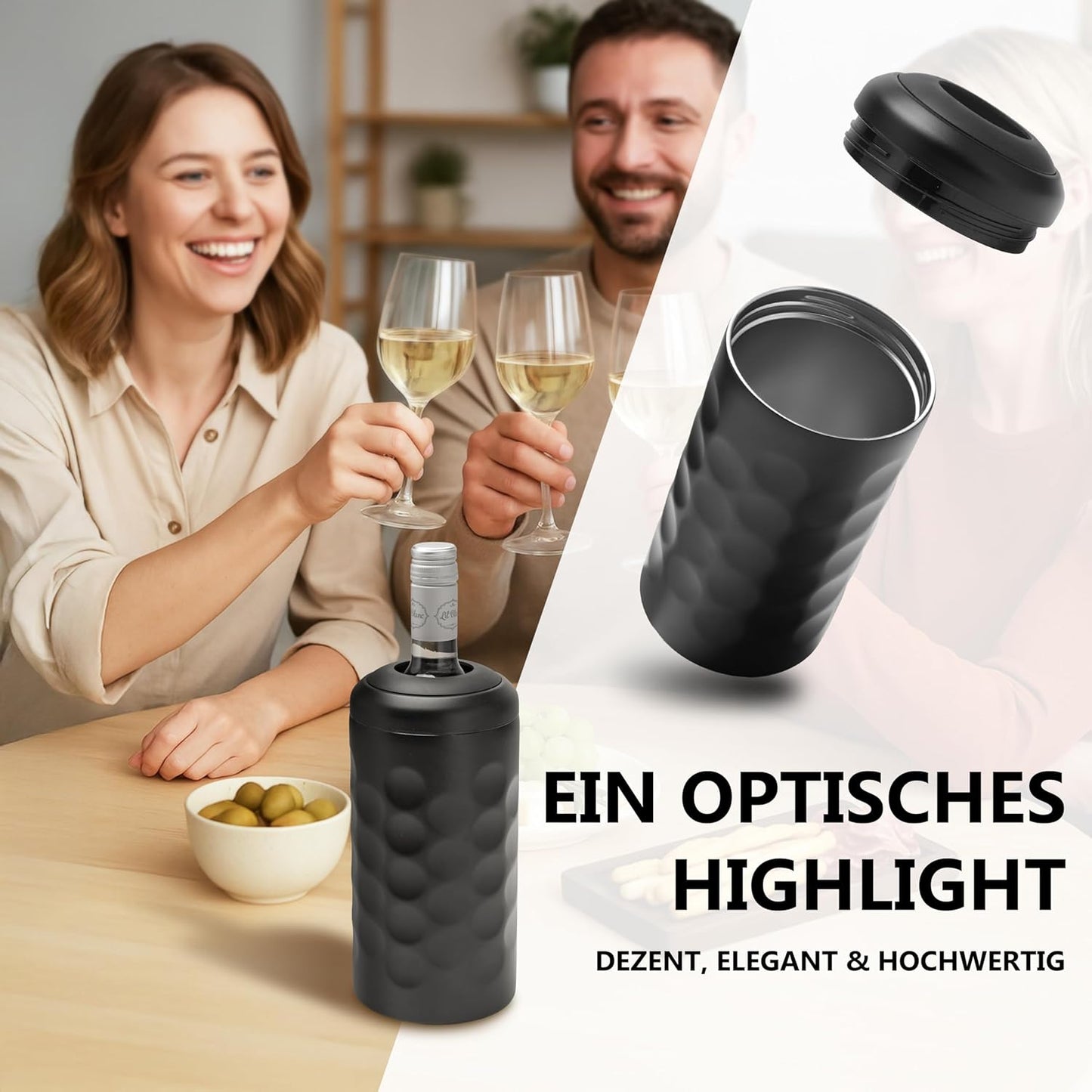 Arktis Weinkühler, Schwarz
