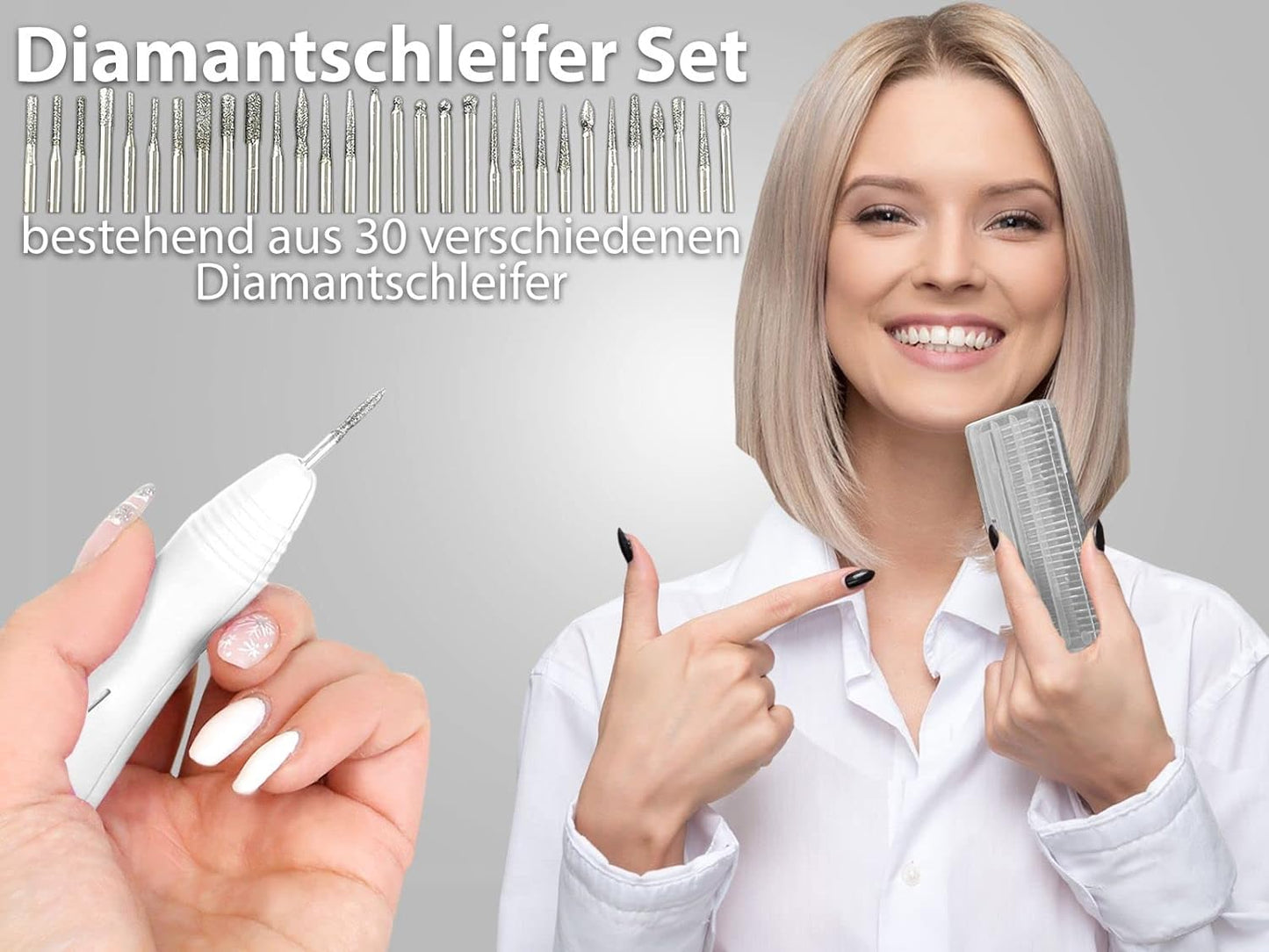 Nagelpflege-Set mit Fräser