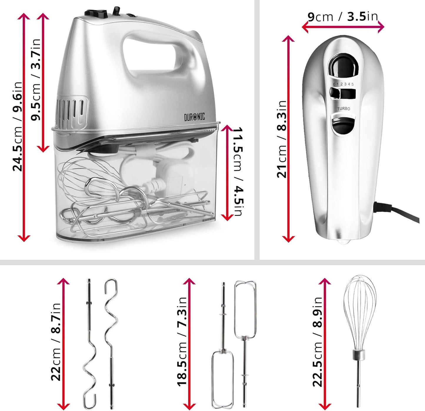 HM4 SR Handmixer, Hm4 Sr
