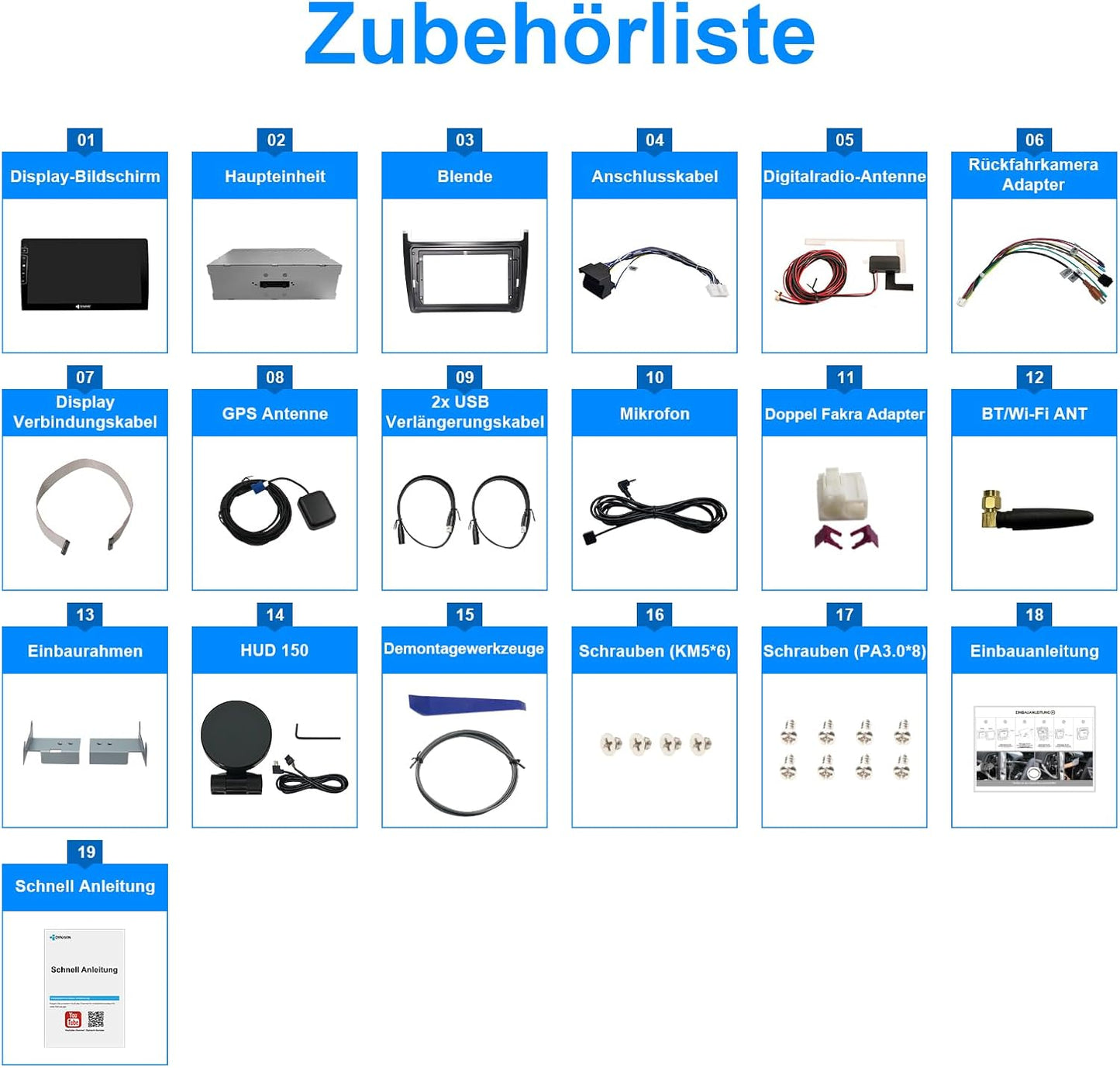 D9-69L  Premium Flex Android Autoradio für VW Polo (2009-2014)