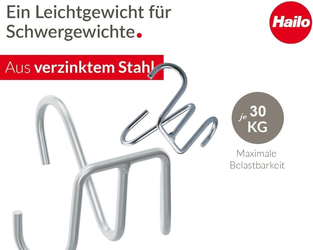 SafetyLine Eimerhaken für Sprossenleitern, 2er-Set
