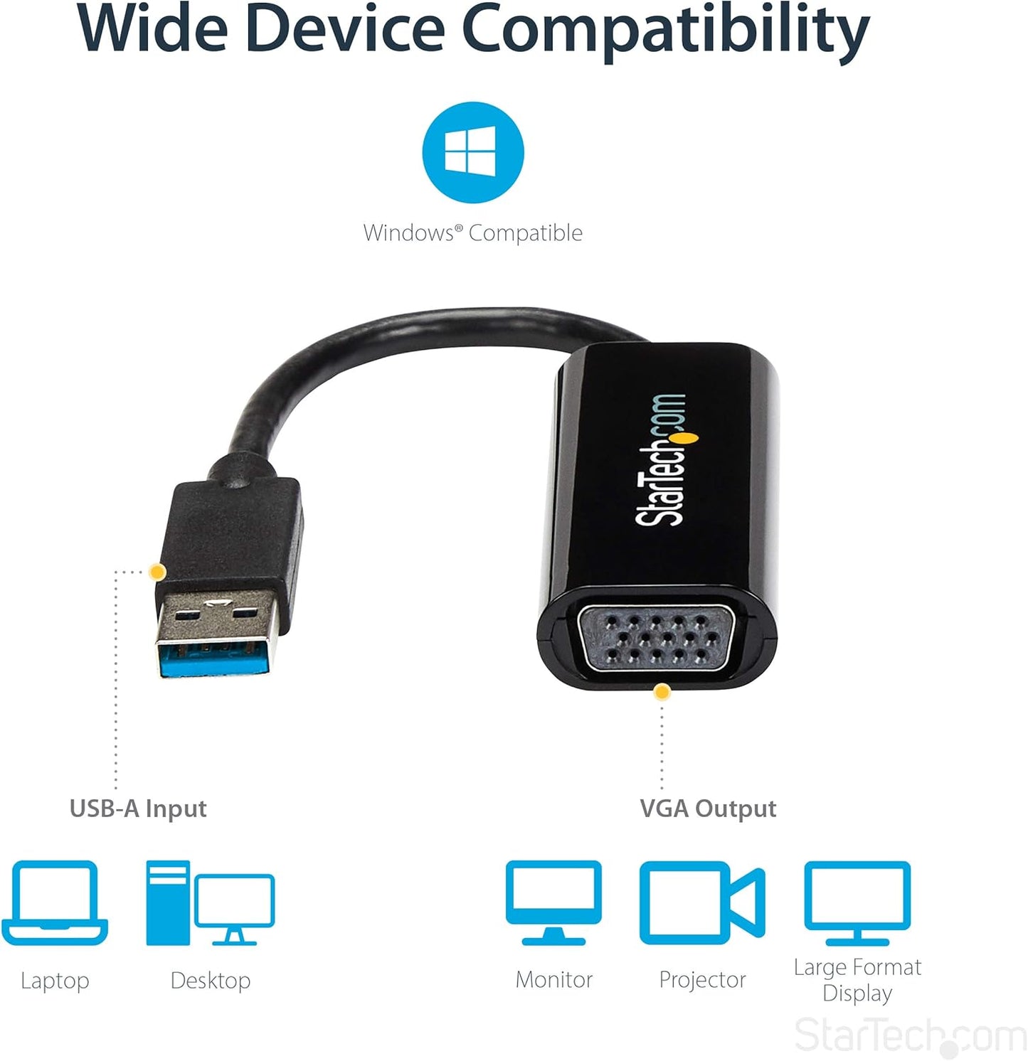 USB 3.0 zu VGA Monitor Adapter 1080p, 1080p USB 3.0 to VGA