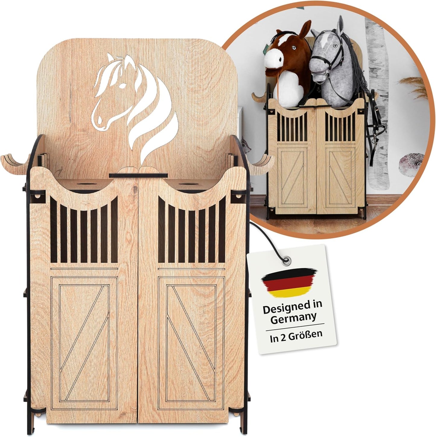 Stall für Steckenpferde