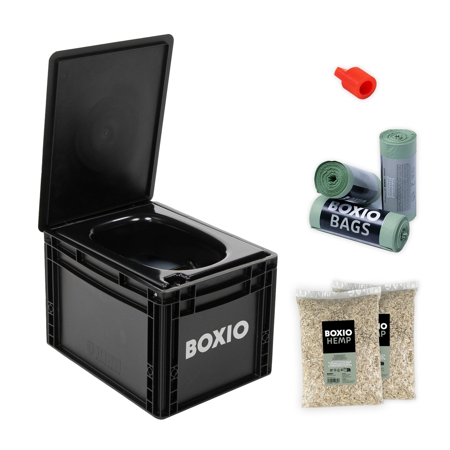 Toilet Plus Trockentrenntoilette Set, Toilet Plus