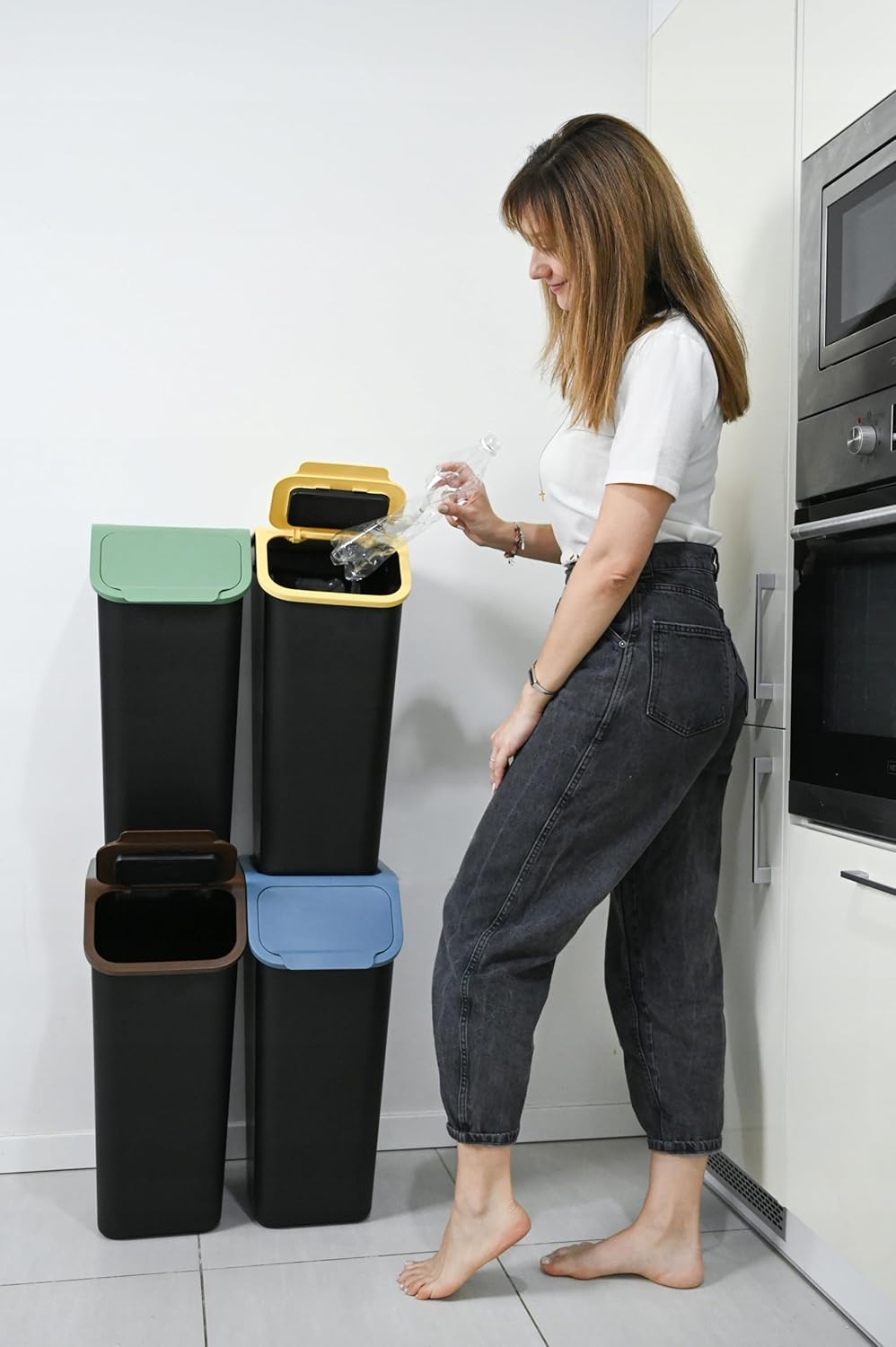 Abfalltrennsystem-Set, 2x35l