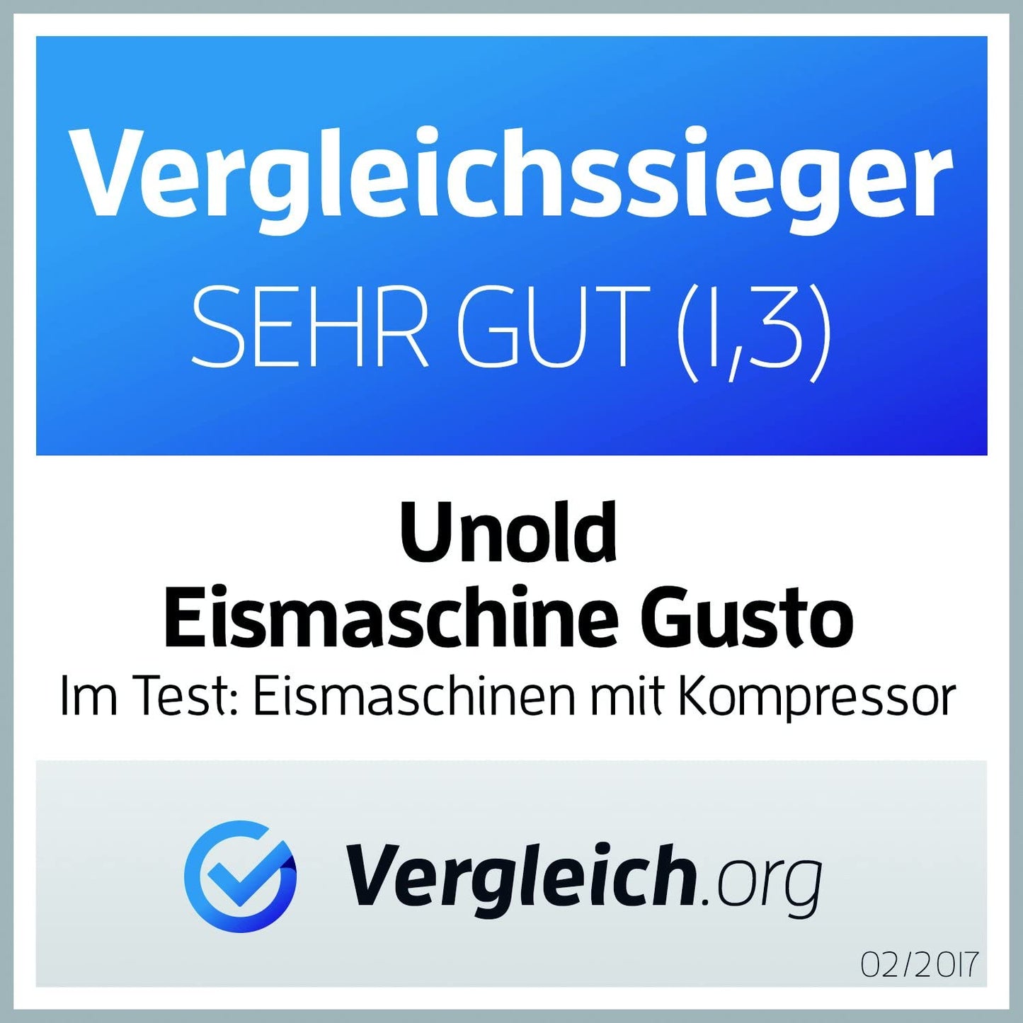 Eismaschine Gusto 48845, Single