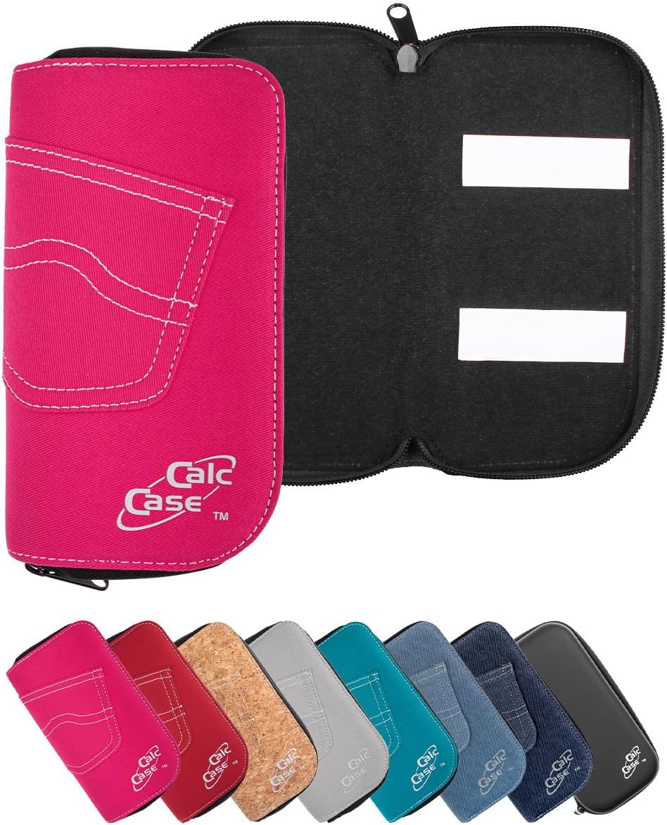 TI-30 ECO RS Schulrechner mit Schutztasche, Pink