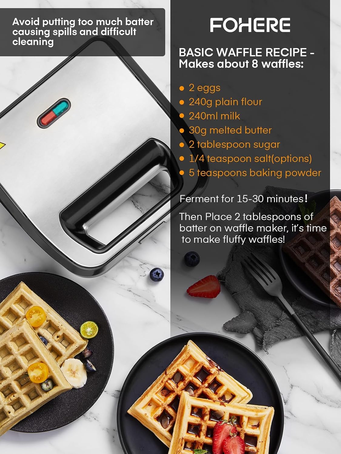 Sandwichmaker 6 in 1