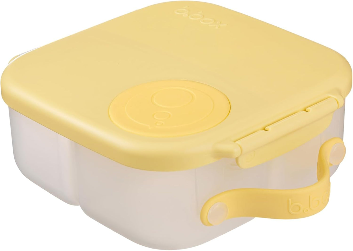 Mini Bento-Box mit 3 Fächern (2 auslaufsicher), Lemon Twist