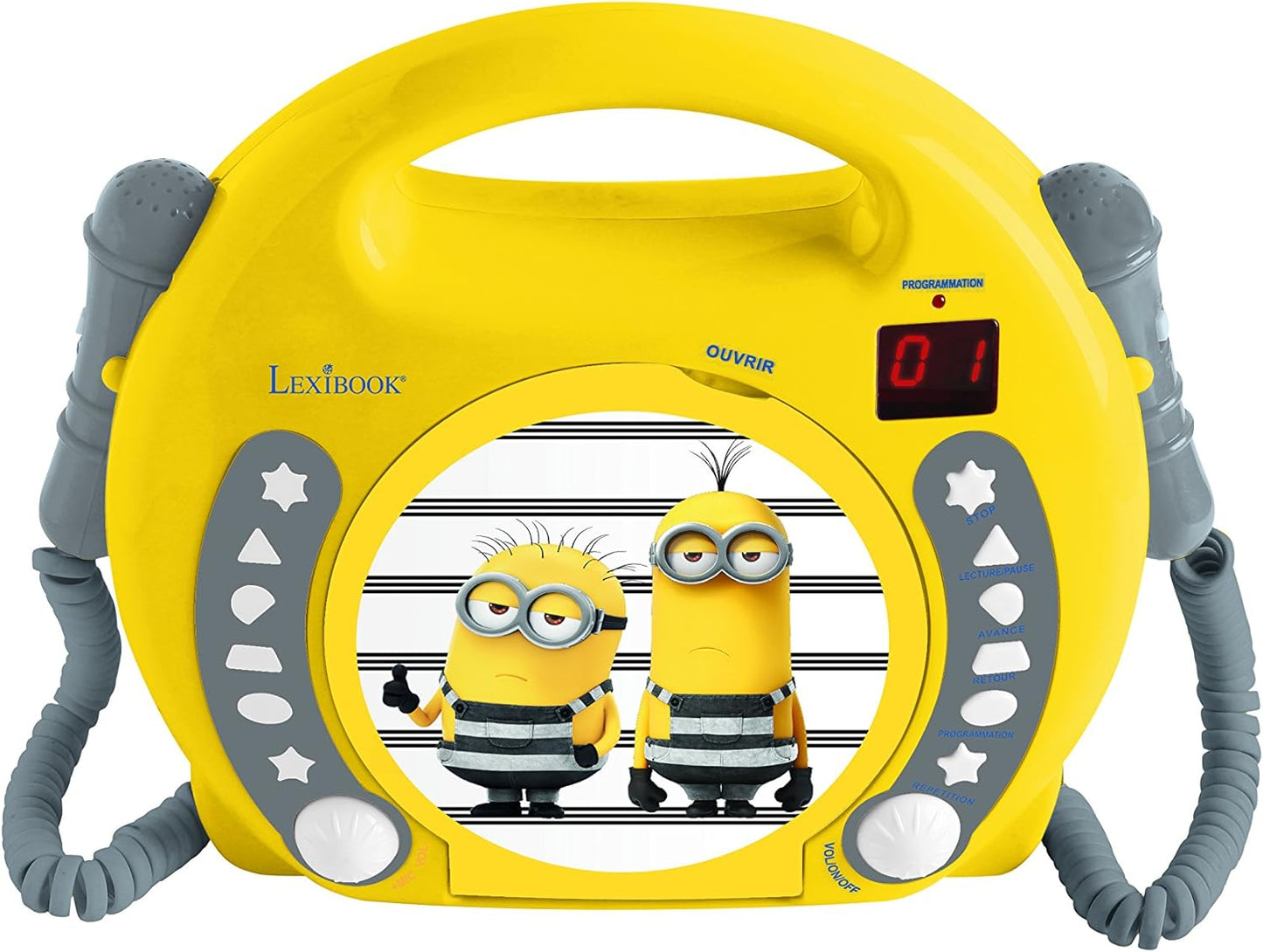 CD-Player mit Mikrofone Minions, Ich - Einfach unverbesserlich