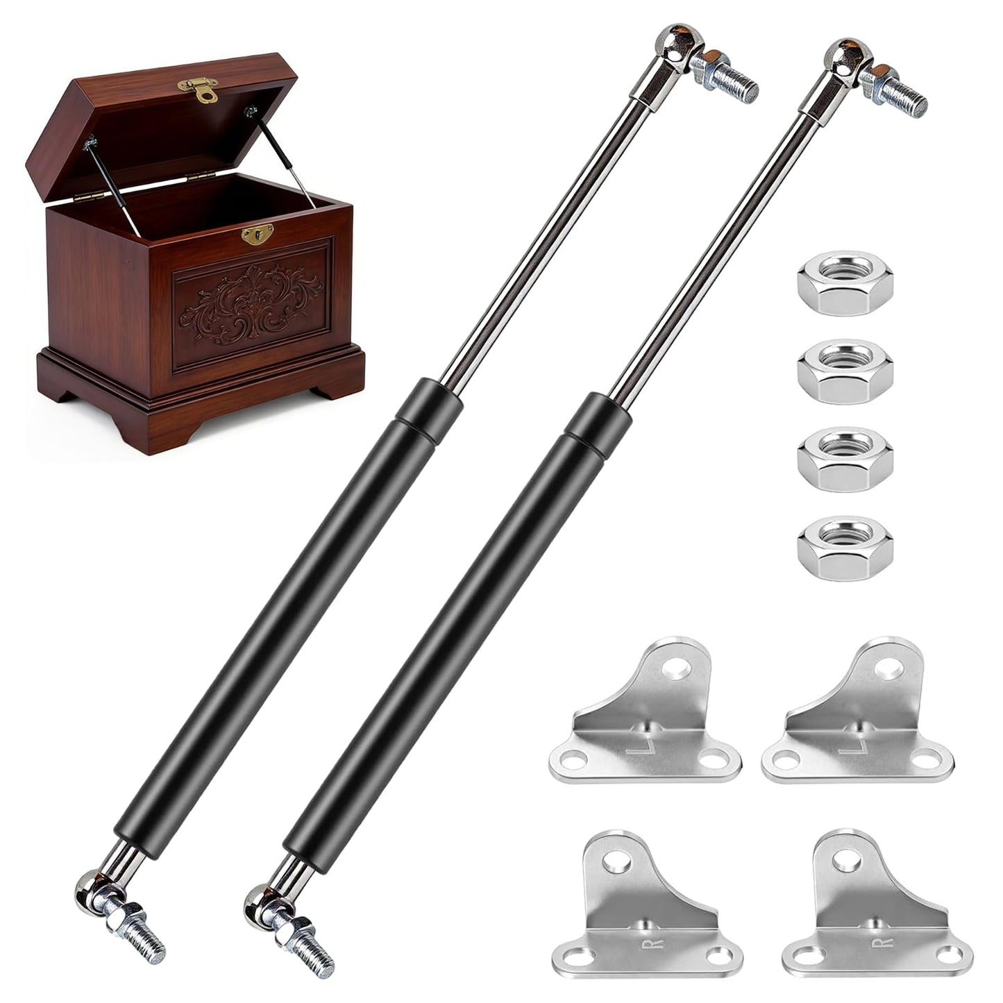2-teiliges Gasdruckfeder Set