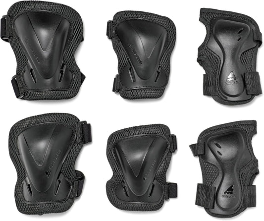 Evo Gear 3 Protektoren, XL Schwarz