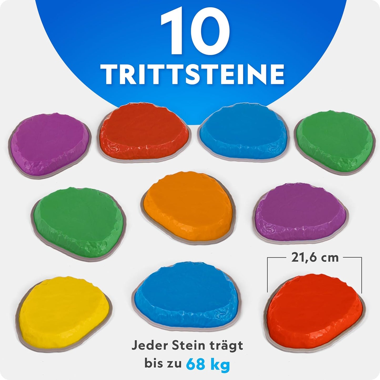 Trittsteine 10er-Set für Kinder
