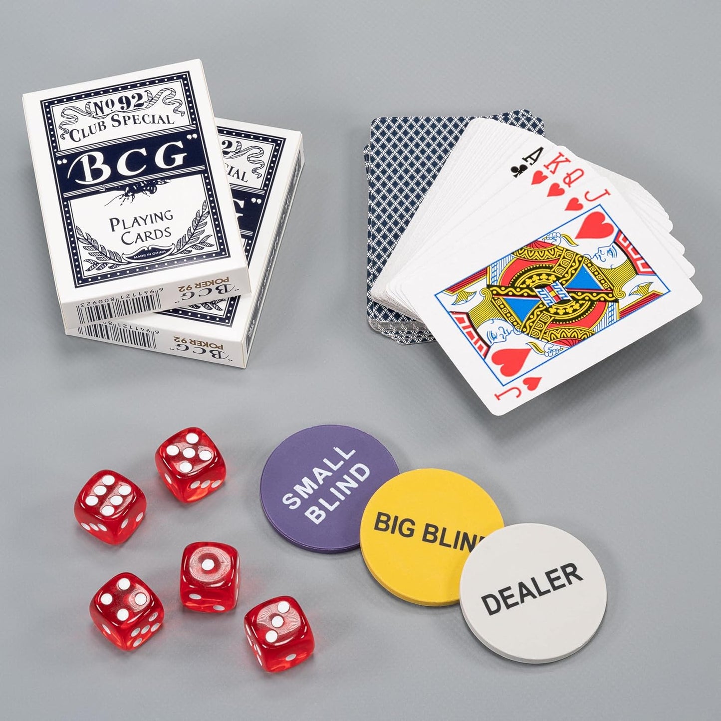 Pokerkoffer Komplett-Set mit 500 Chips