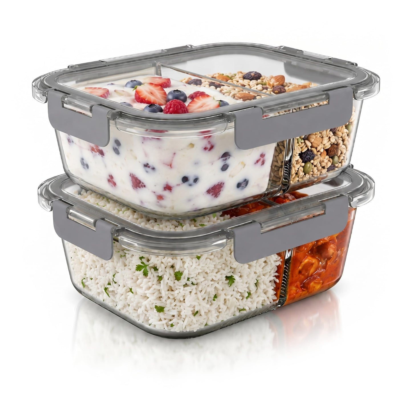 Lunchbehälter Set aus Glas