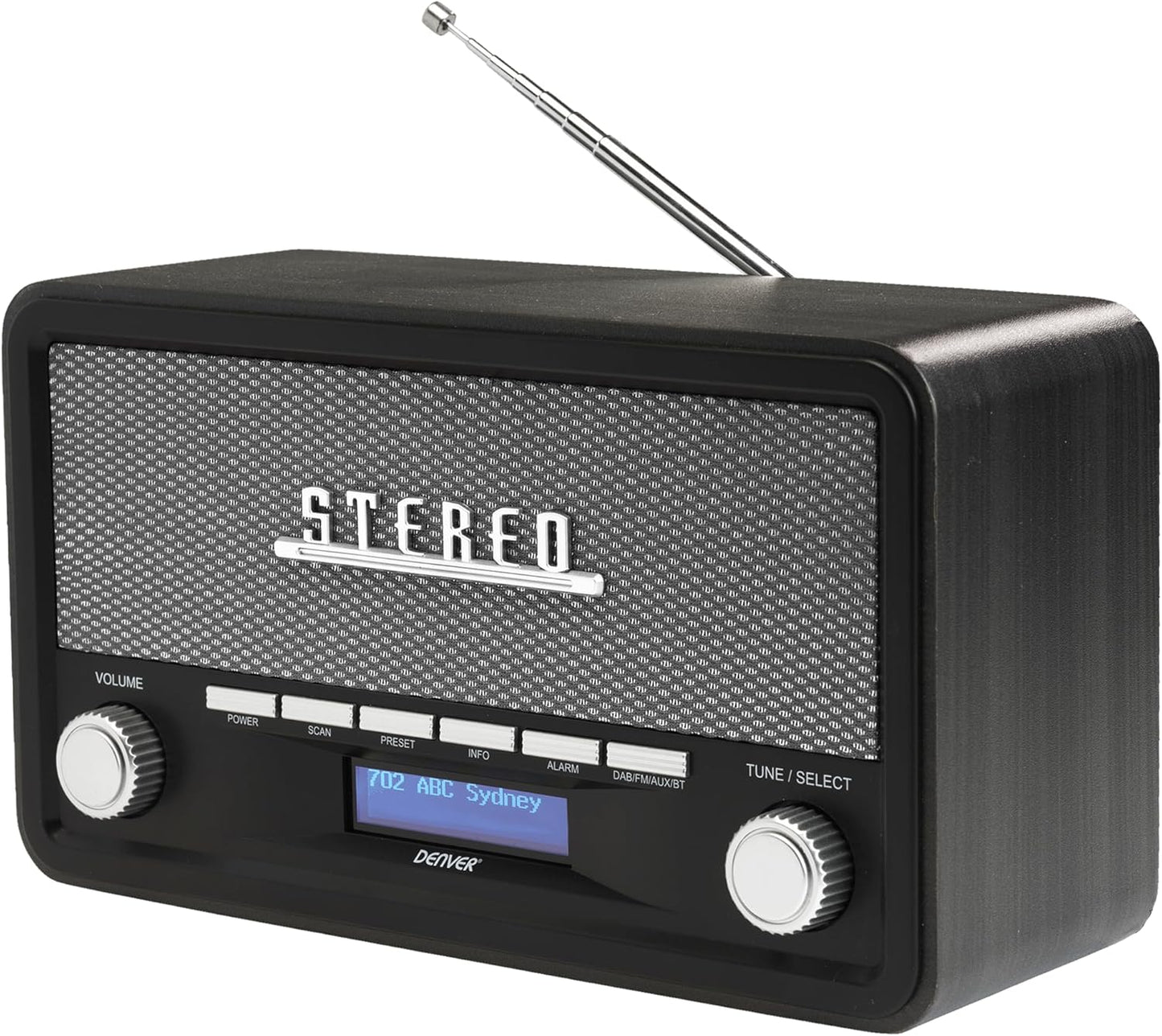 Retro DAB-18 Digitalradio mit Bluetooth & Wecker