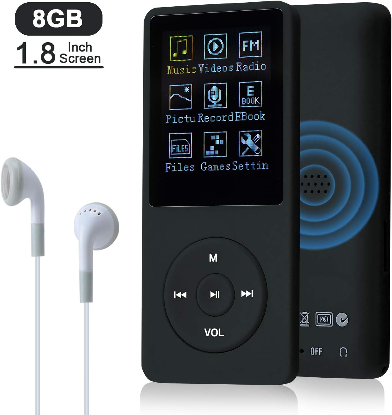 BL-041, 8G, Schwarz
