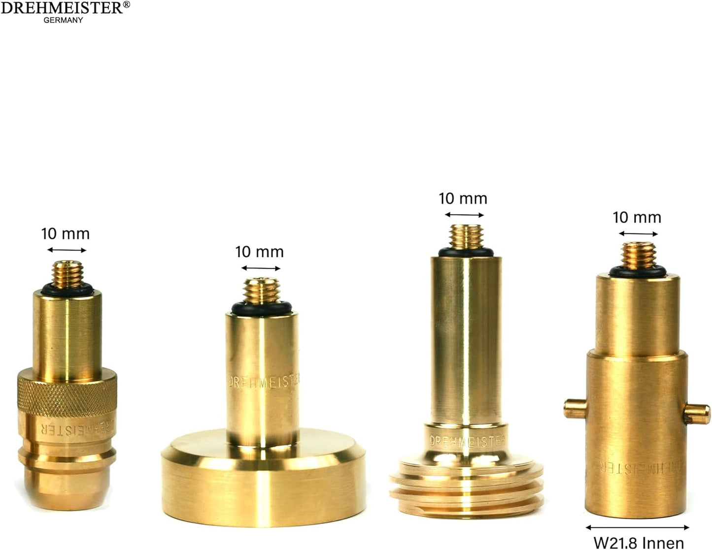 Tankadapter-Set, 10 mm - lang