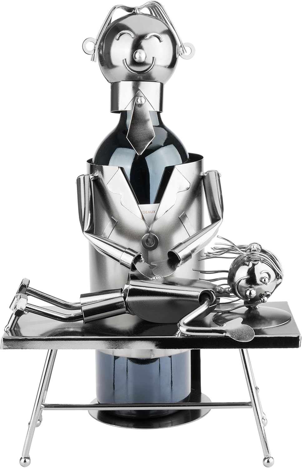 Weinflaschenhalter Physiotherapeut