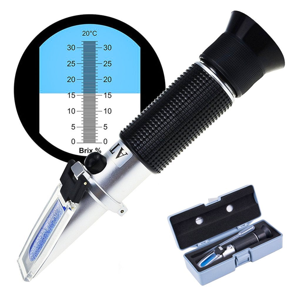 Refraktometer zur Brix-Messung (0-32) mit ATC