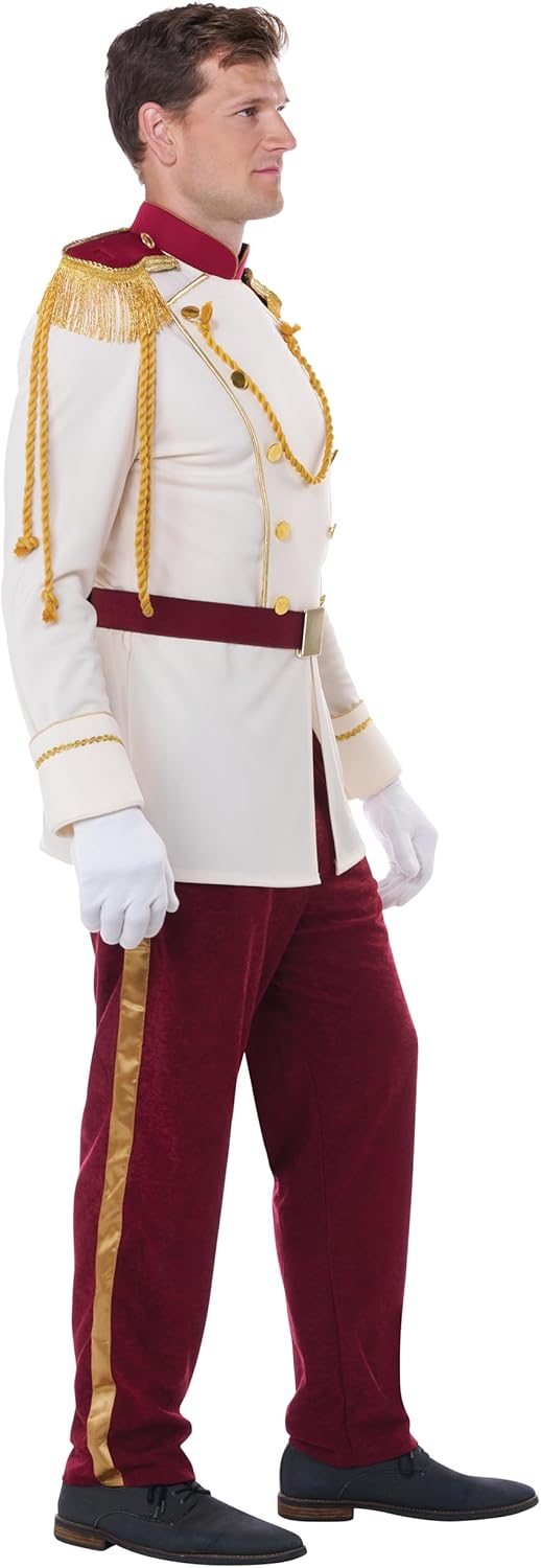 Royal Storybook Herren-Kostüm, S Cream/Chocolate Red