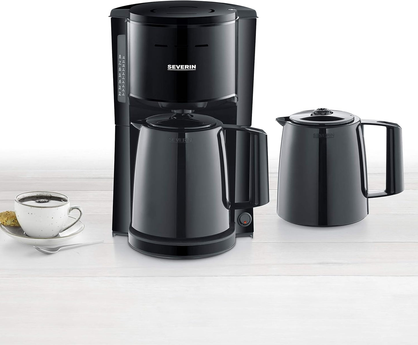 KA9307 Filterkaffeemaschine, Schwarz , 8 Tassen