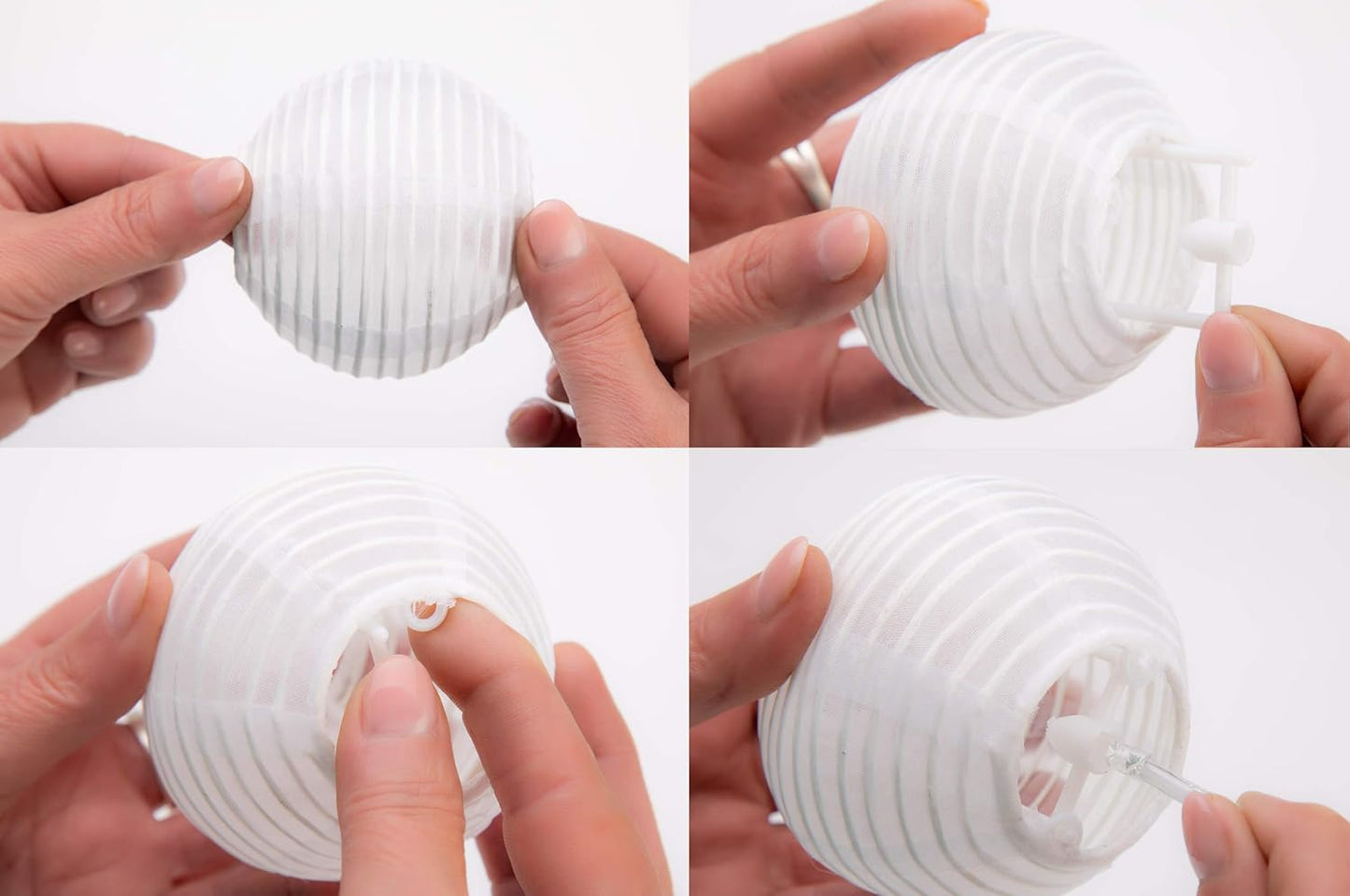 Lampions Lichterkette mit Timer, Stecker