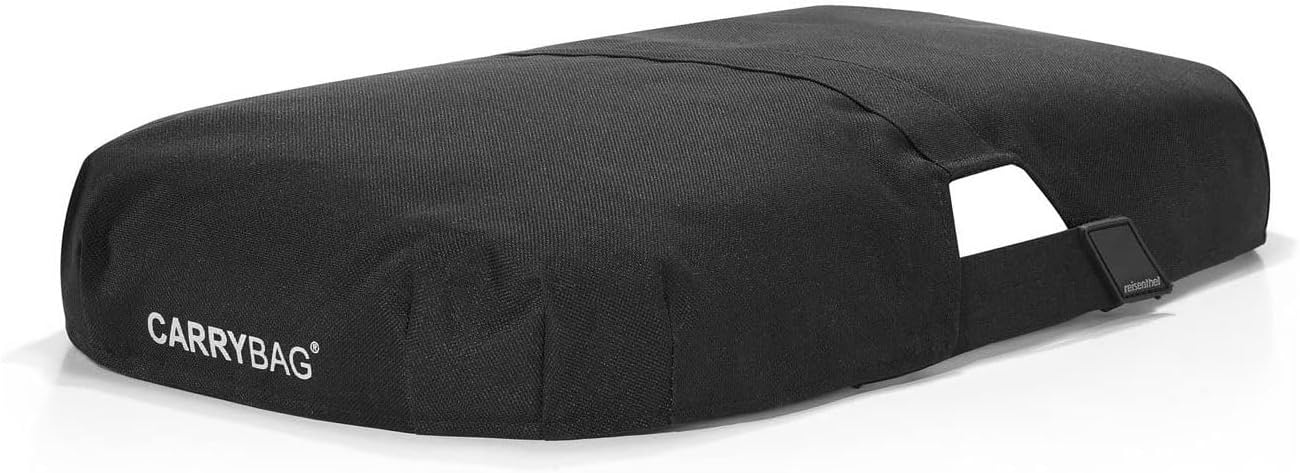 Einkaufskorb mit Cover, Dots+black Red