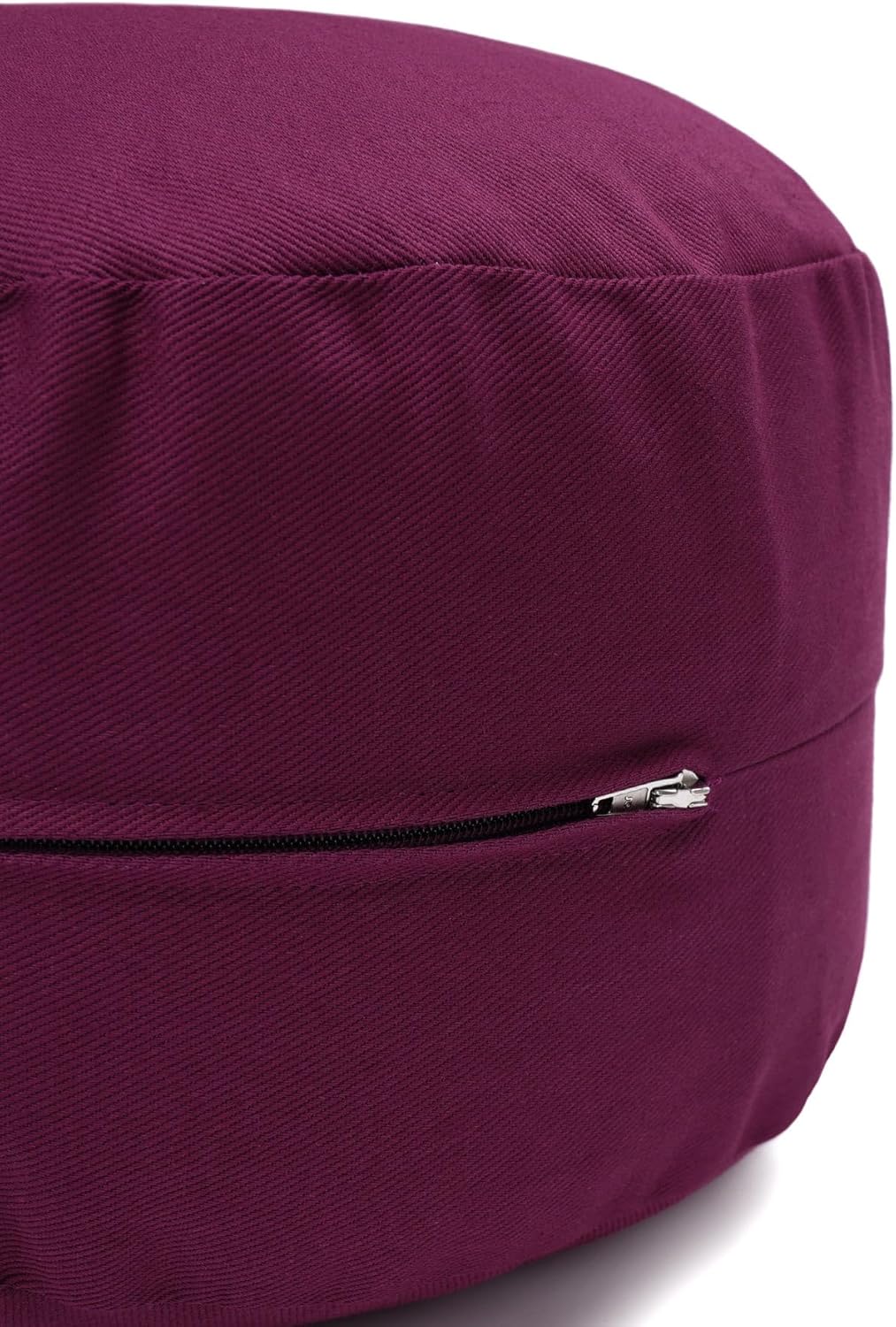 Yogakissen, aubergine