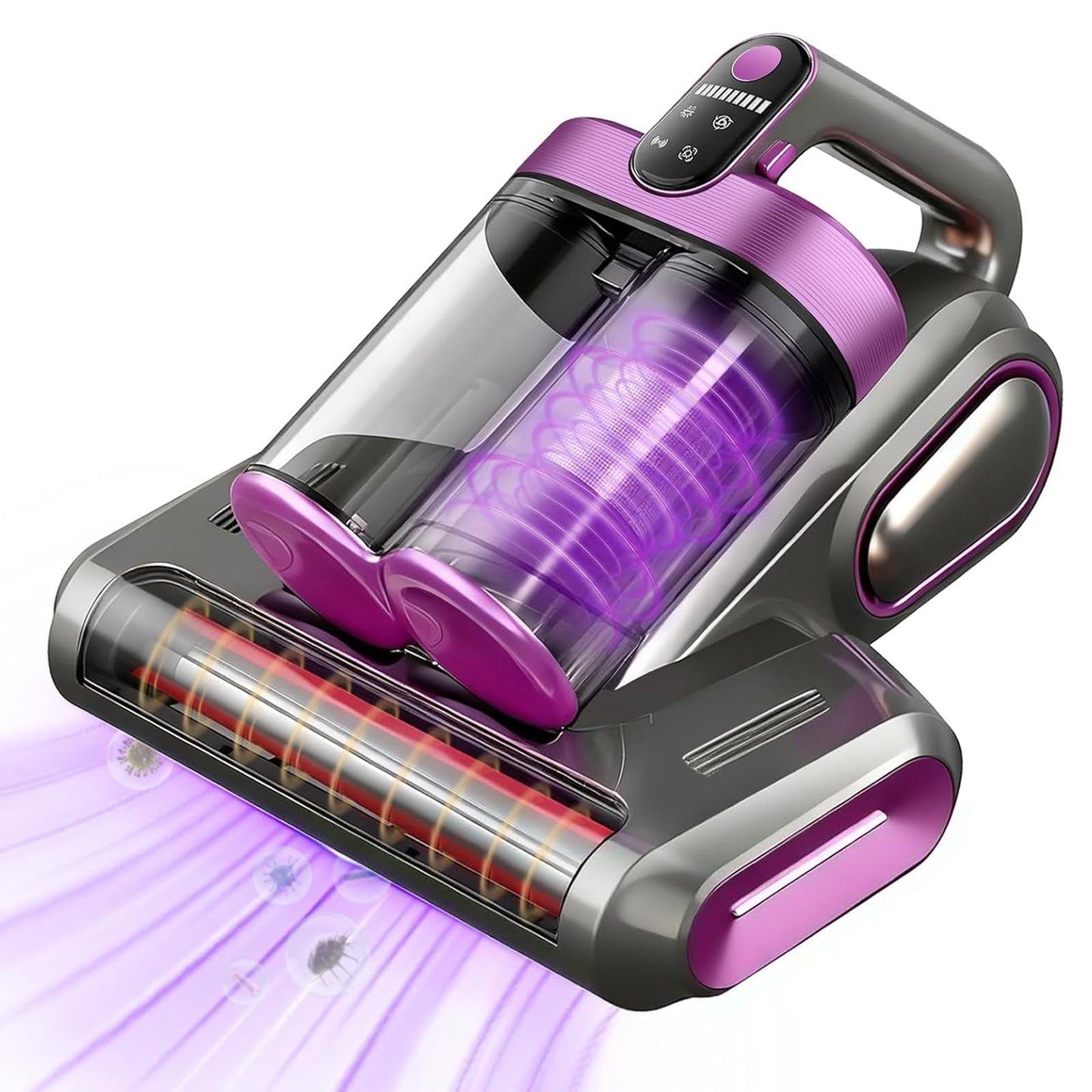 Milbensauger mit UV-Licht & Ultraschall, Lila