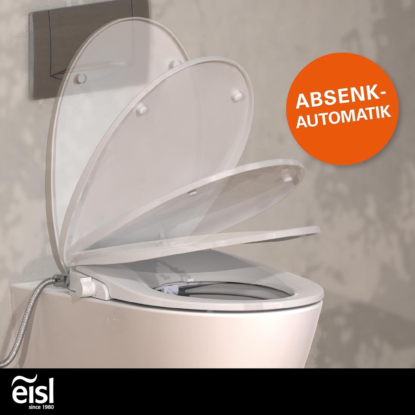 Toilettensitz mit Bidet