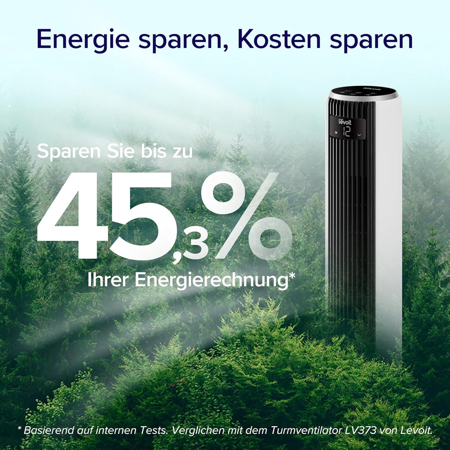 Turmventilator, 20dB + 7,9m/s + 92CM