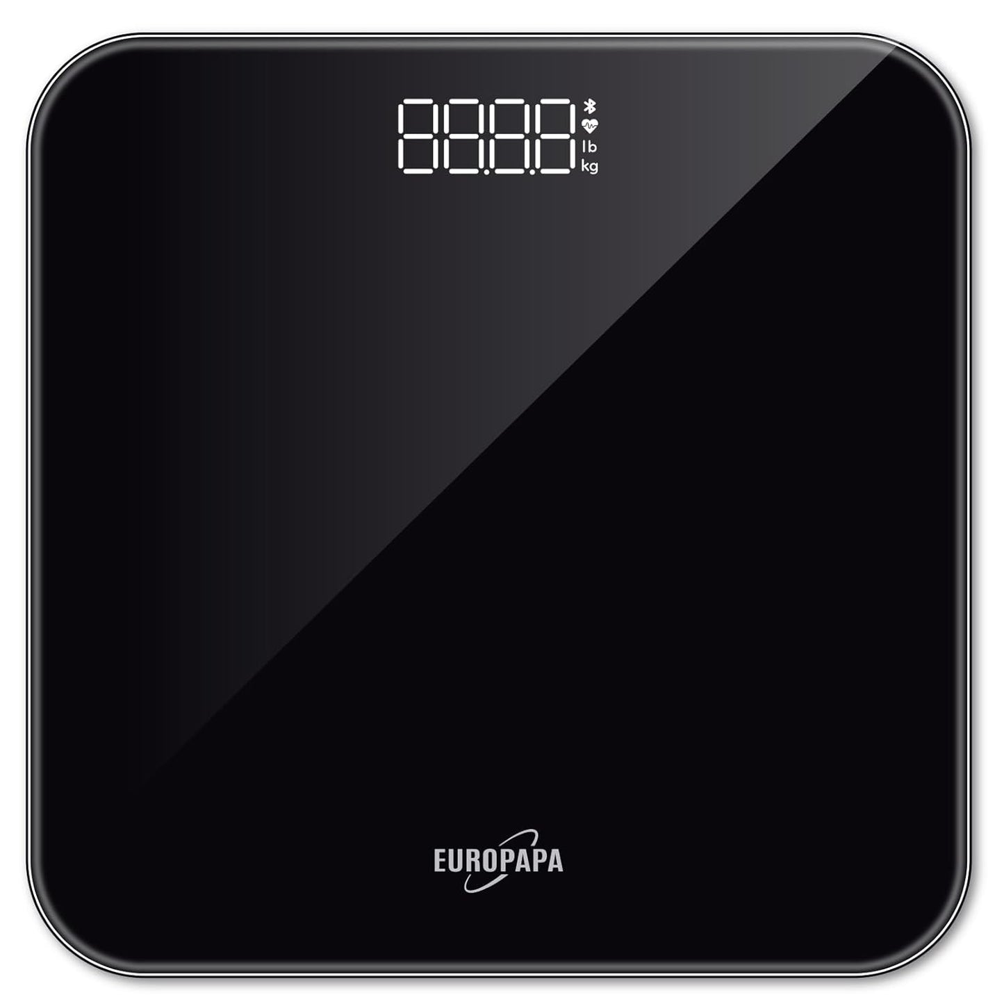 Digitale Waage, Schwarz