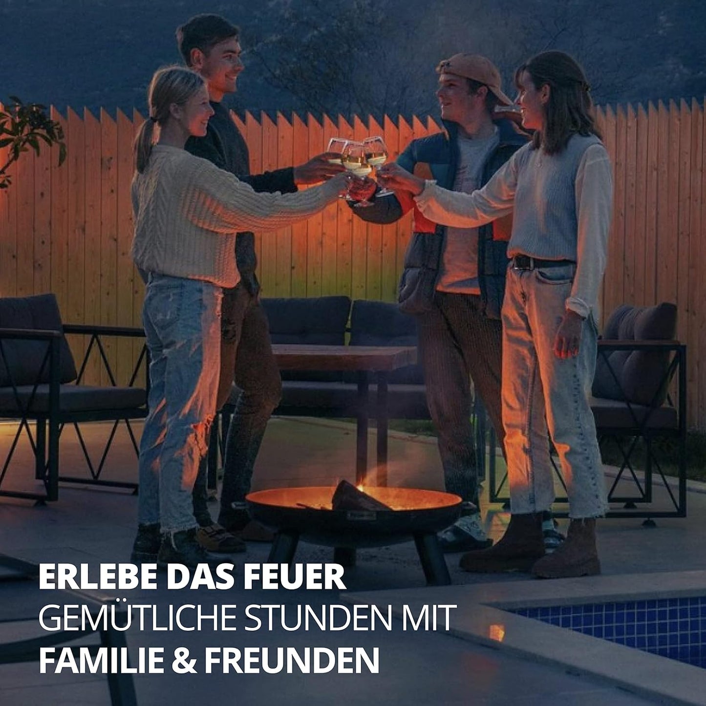 Feuerschale, 70 Feuerschale Rustikal