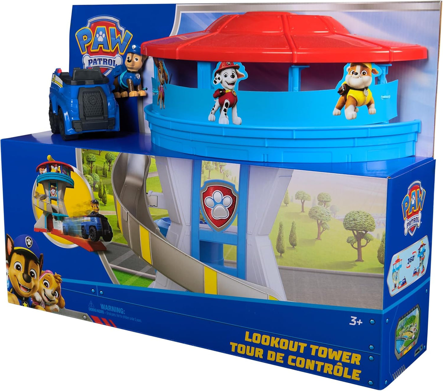 Paw Patrol Lookout Tower Playset(Hauptquartier), Lookout Tower Spielset 2025