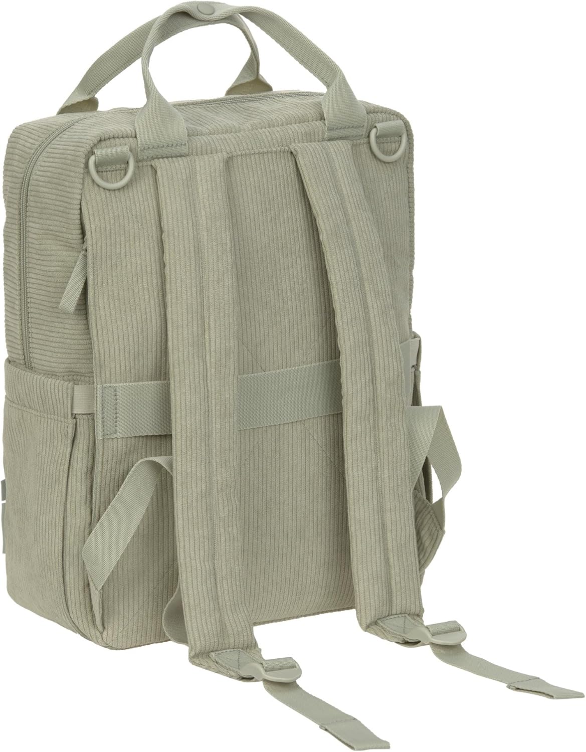 Wickelrucksack Vividal mit Wickelunterlage & Zubehör, Cord Light Khaki