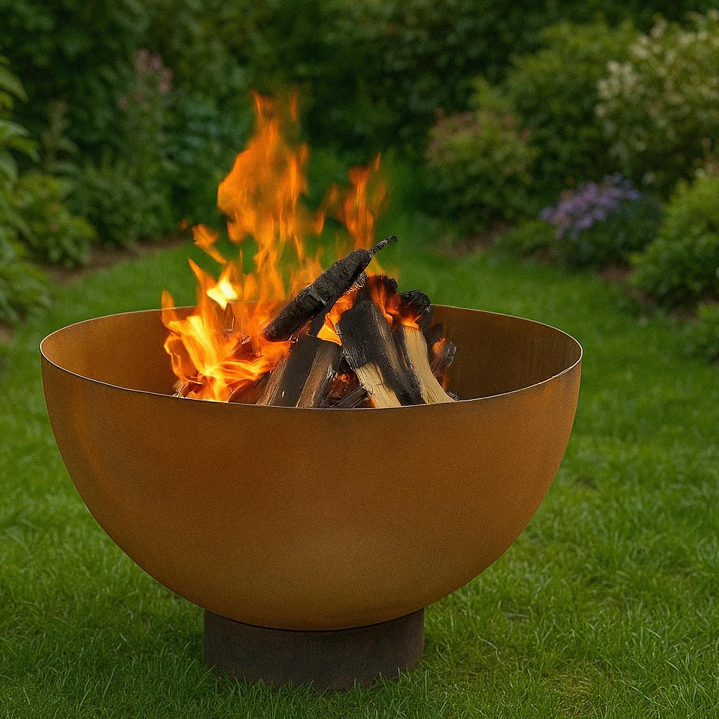 Feuerschale mit Grillplatte