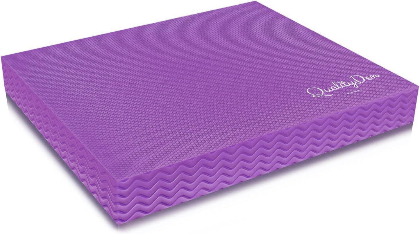 Balance Pad für Stabilität und Koordination, 44x34x5 cm Lila