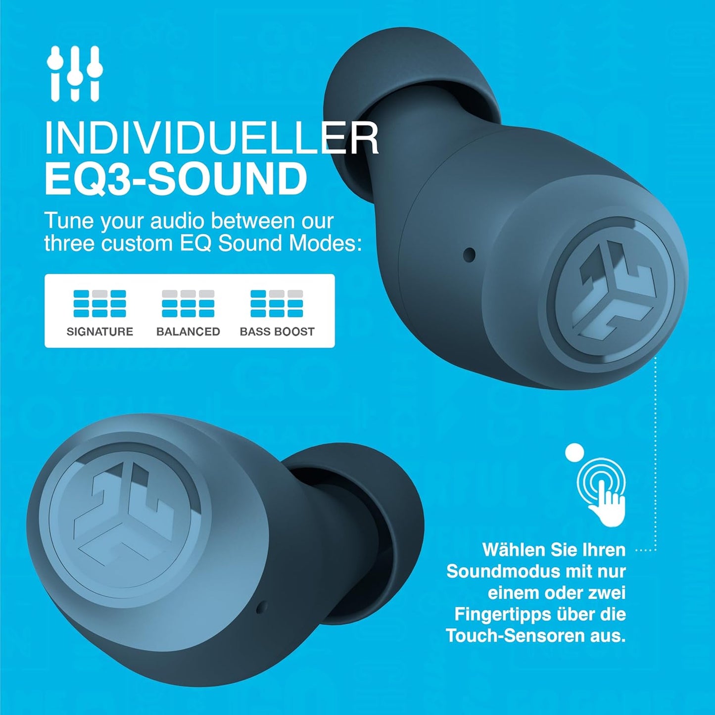 Go Air Pop+ In Ear Kopfhörer, Marineblau POP+