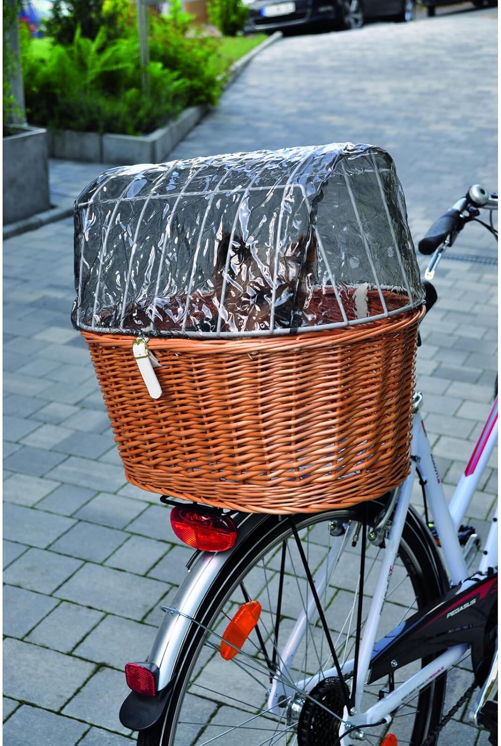 Velo-Tierkorb mit Halterung
