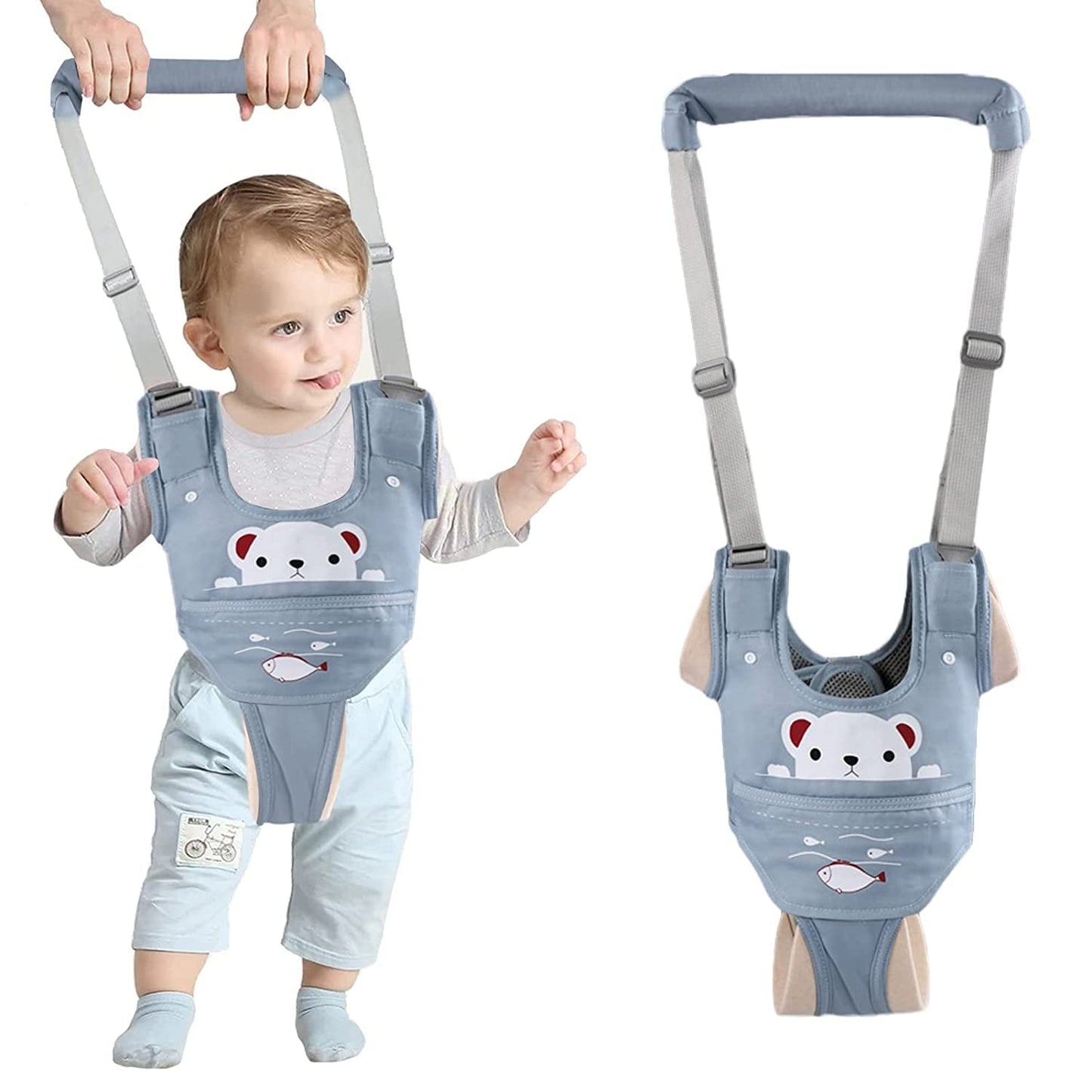 Lauflernhilfe für Babys, Blau