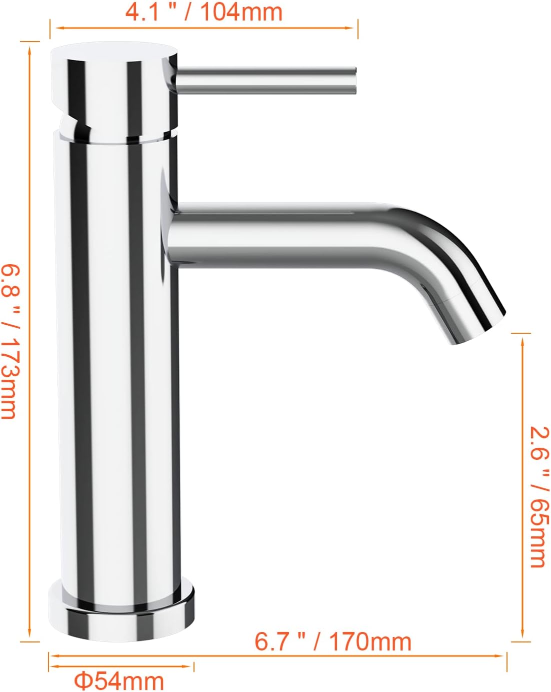 M11003 Waschtischarmatur, C-silber
