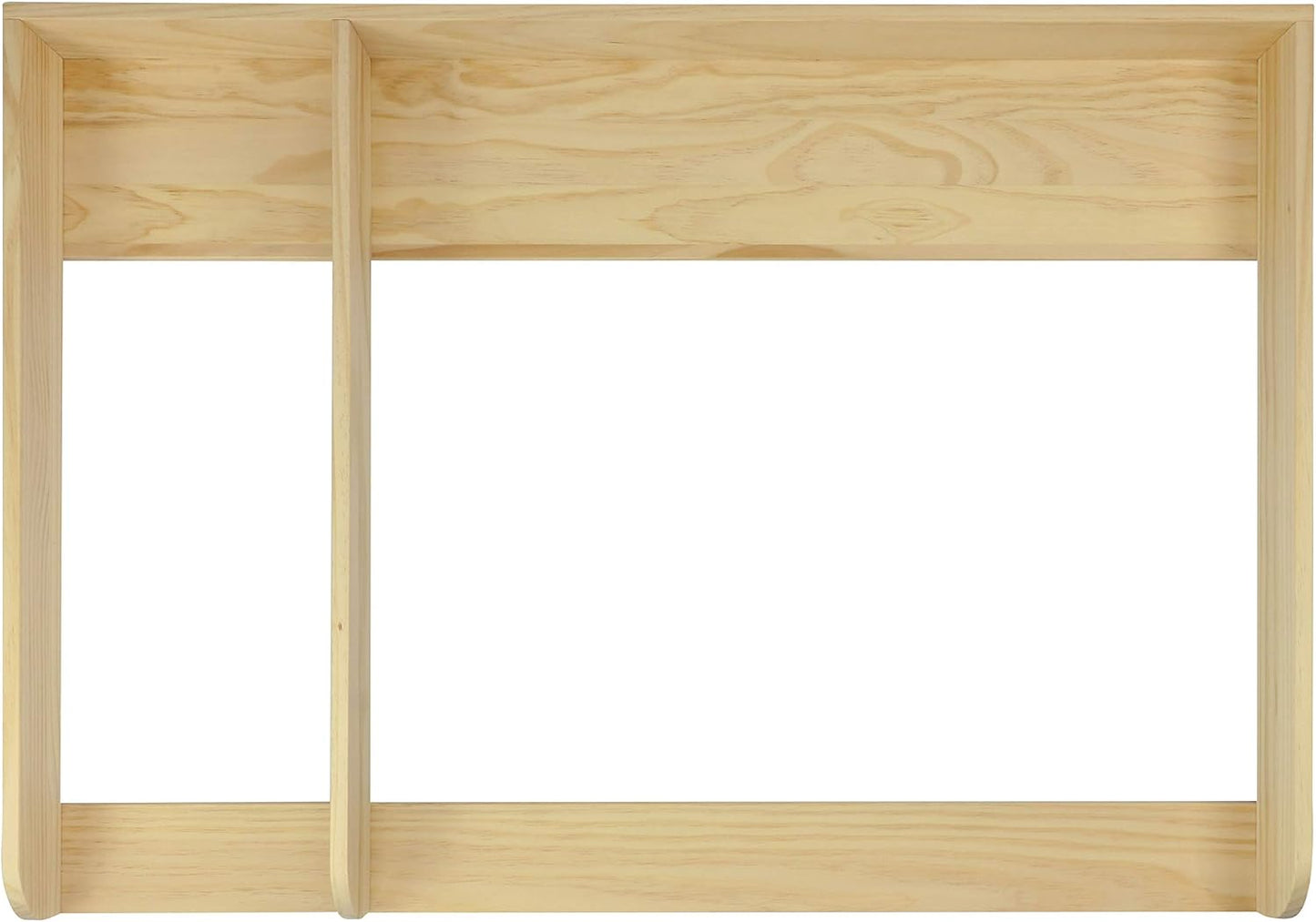 Wickelaufsatz Pelle für Kommoden 108x80 cm, Holz + Trennfach 108 cm