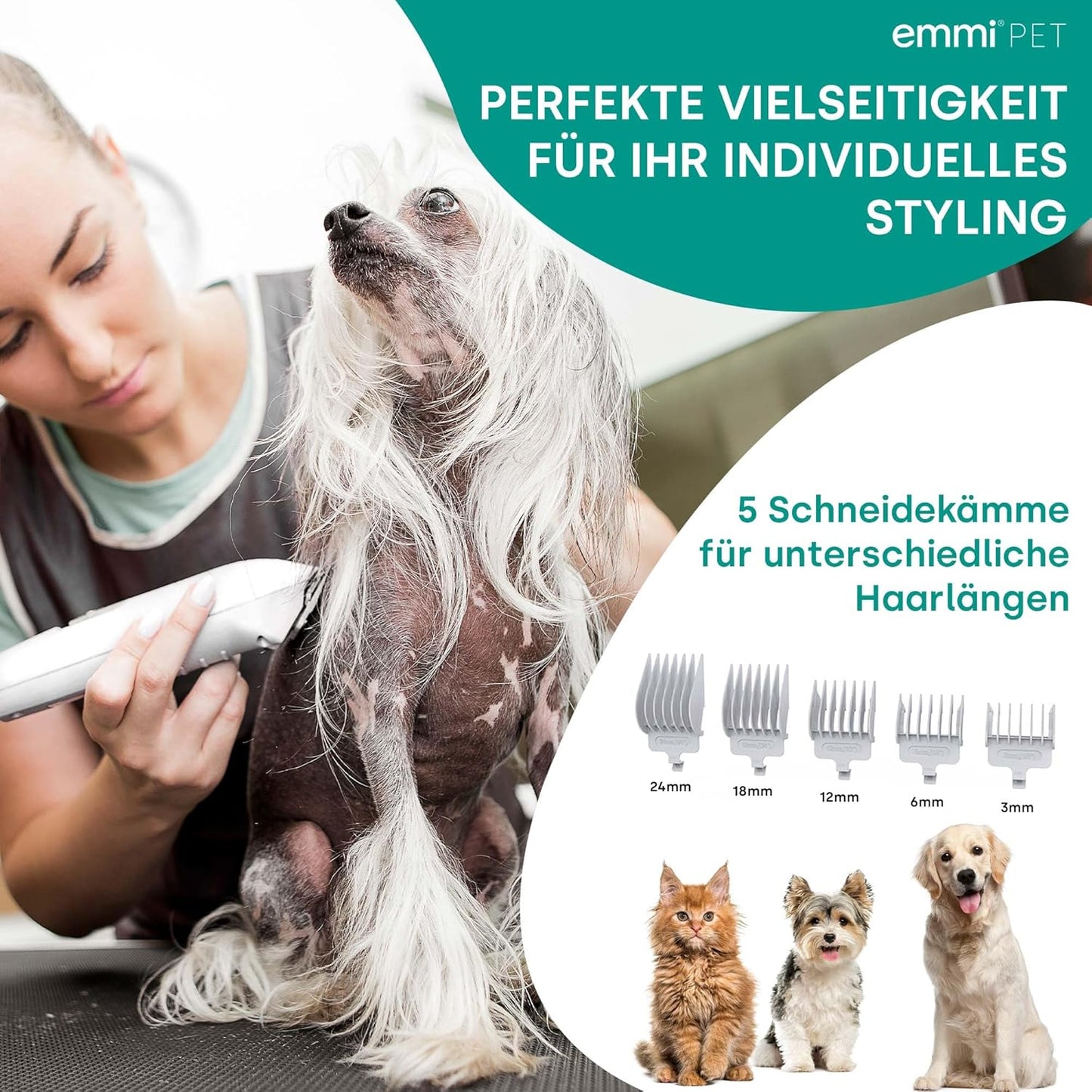 18336 8in1 Hundeschermaschine, Grooming Kit Pro