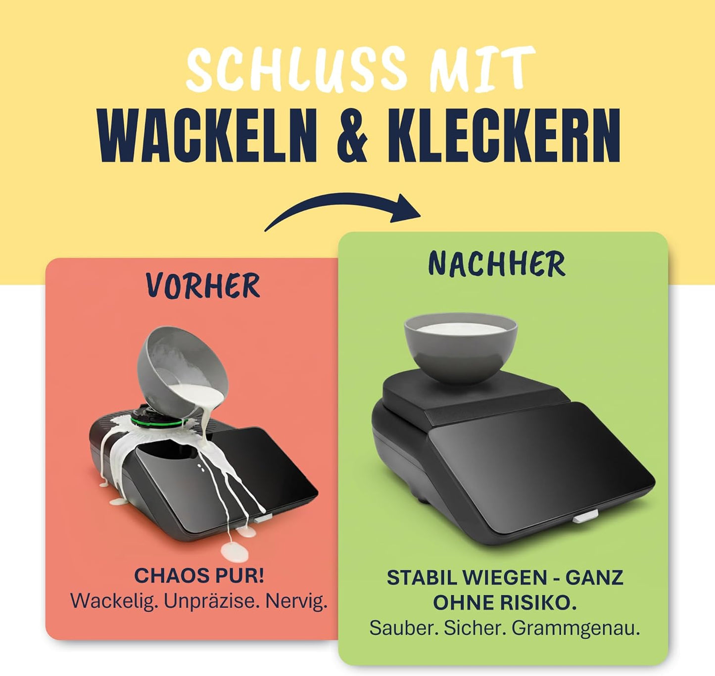 WiegeBase Plattformwaage für Thermomix TM7
