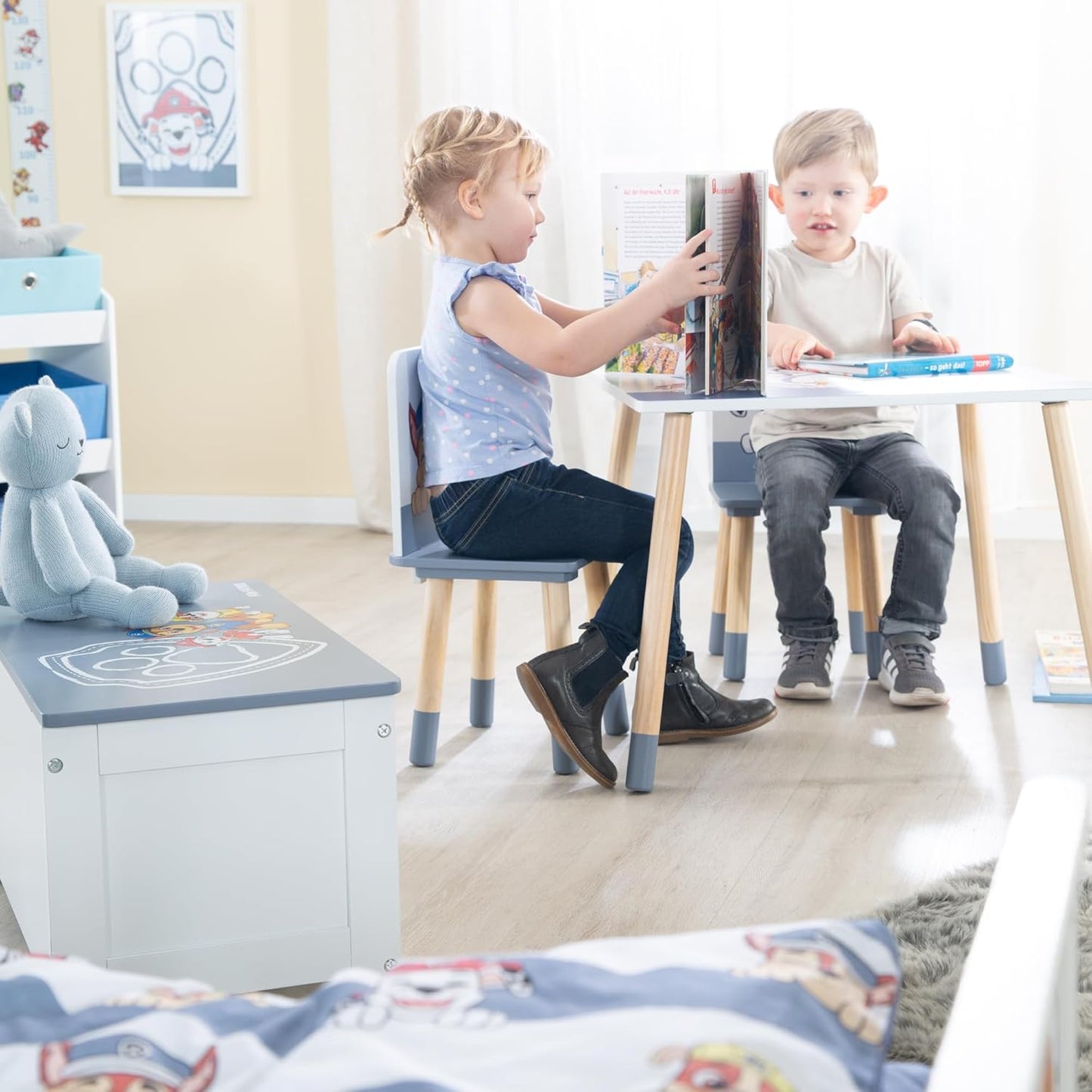 Kindersitzgruppe Paw Patrol, 3-teilig, Kindersitzgruppe