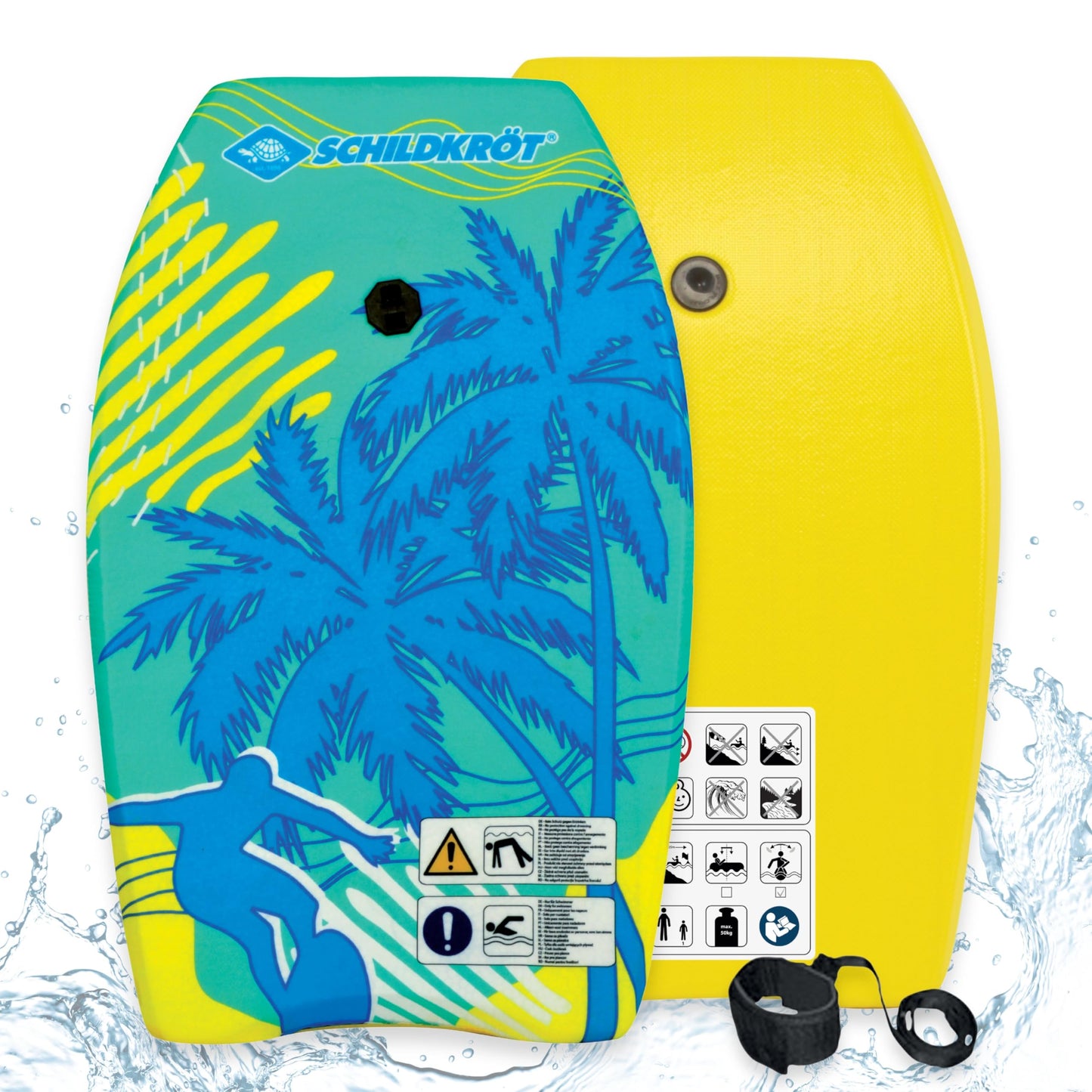 Bodyboard M, Schwarz