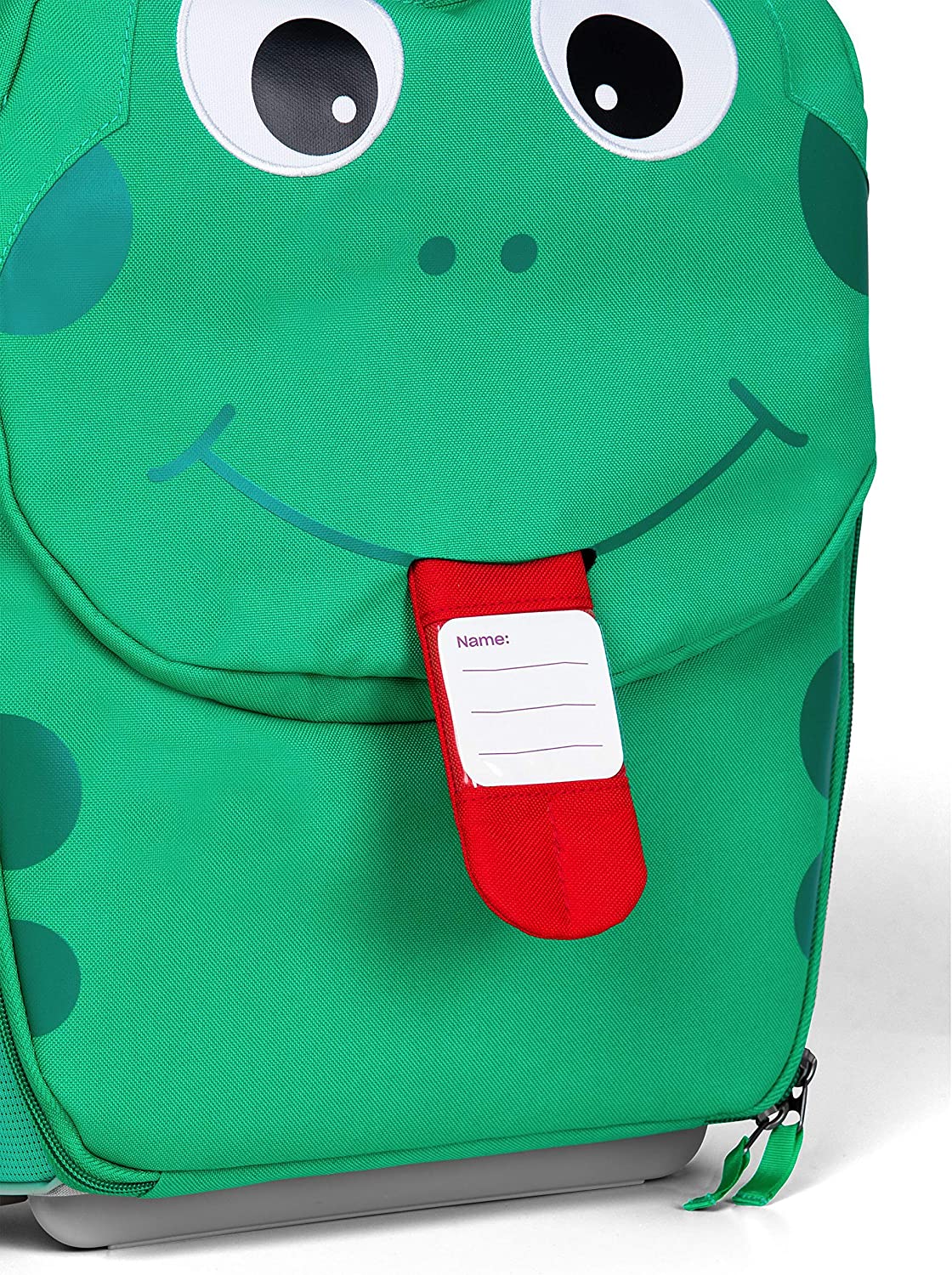 Kinderkoffer Finn Frosch, Frosch - Grün Einheitsgrösse